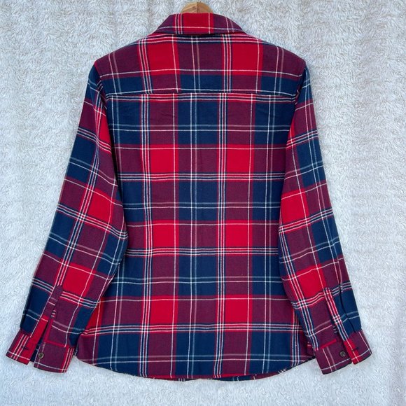 Field‎ & Stream Women's Flannel Button Down Size Large - Picture 4 of 6